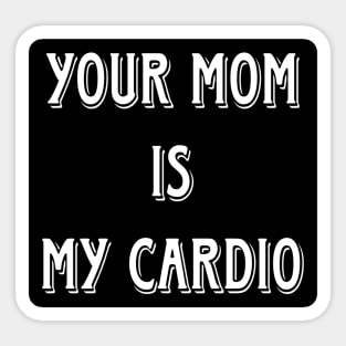 Cardio workout Sticker